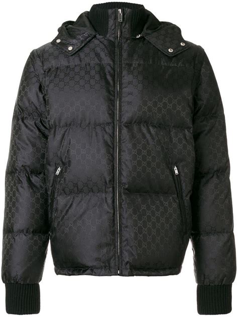 gucci gg jacquard padded jacket replica|gucci cashmere jacket.